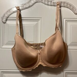 Chantelle Nude Bra with Underwire Support - Women Intimates 32DDDD